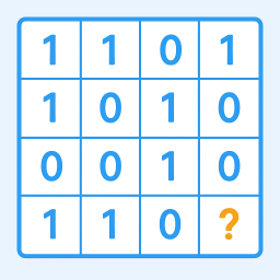 Illustration de la règle n°2 du Binero