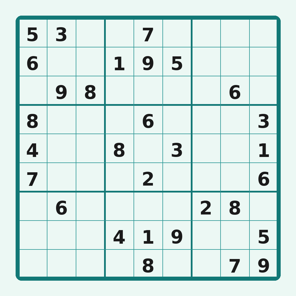 Exercice 1 - Grille Sudoku