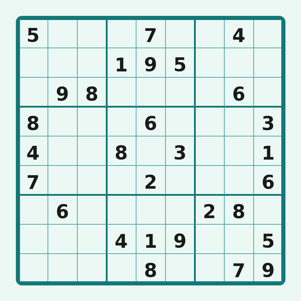 Exercice 3 - Grille Sudoku
