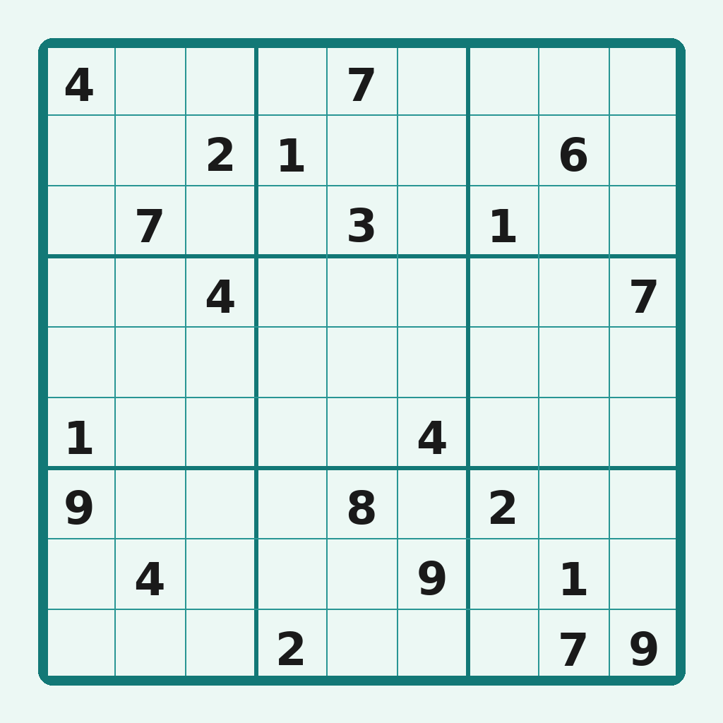 Exemple de grid 9×9 – Démonstration hidden pair