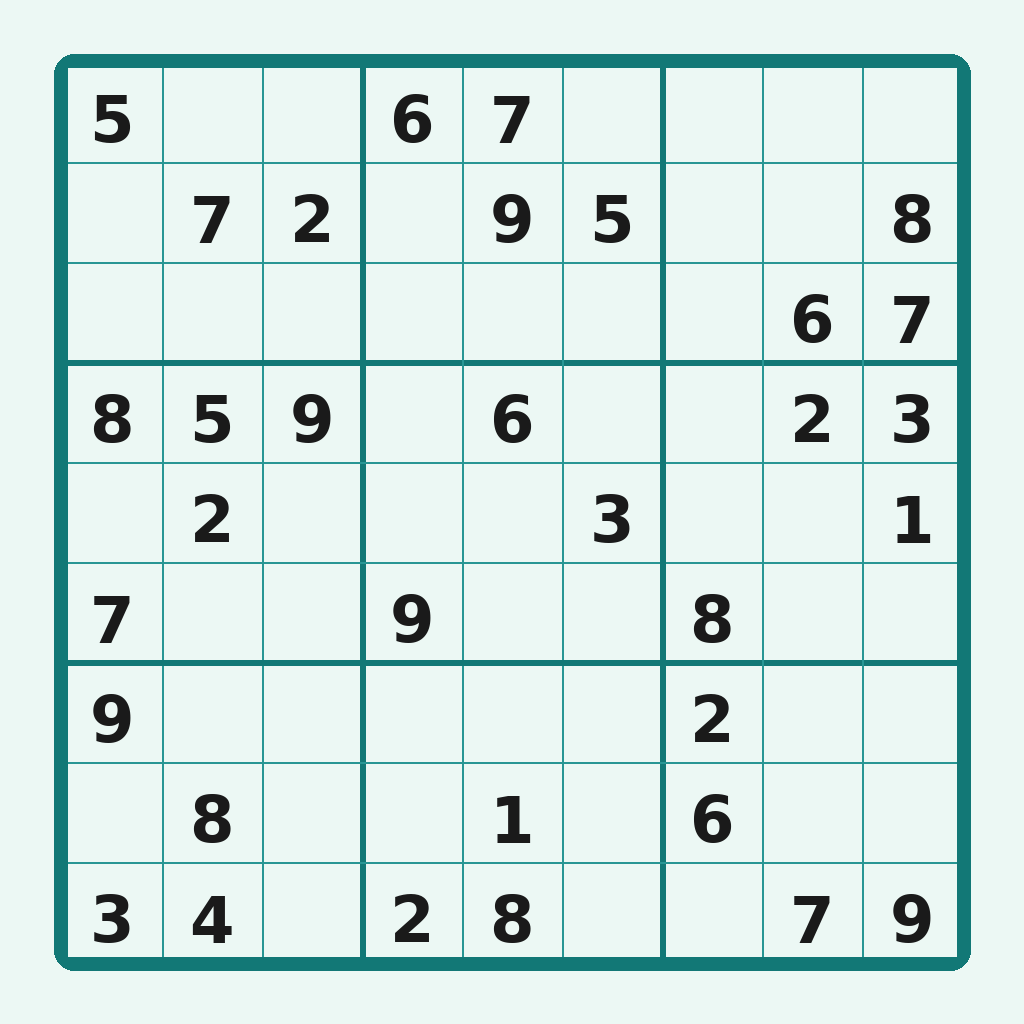 Exemple de grid 9×9 – Démonstration naked single