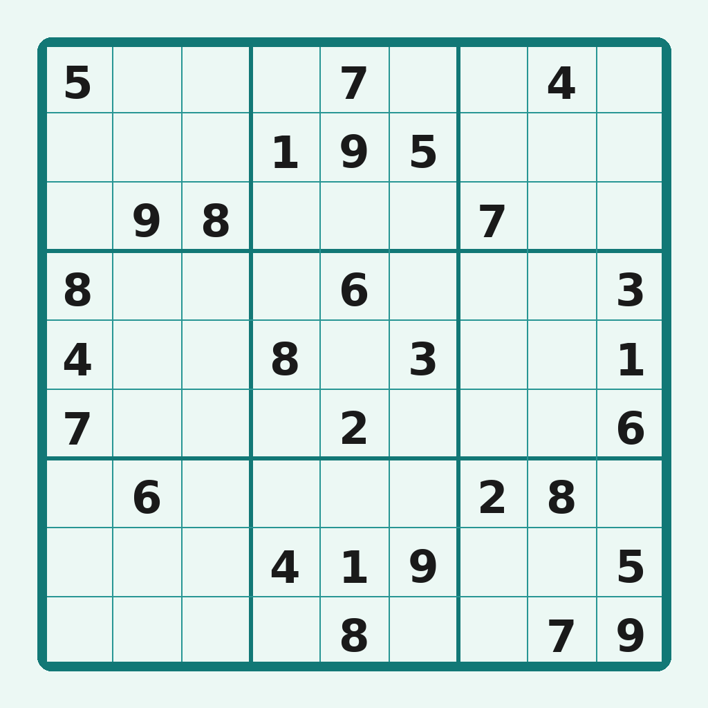 Exemple de grid 9×9 – Démonstration pointing