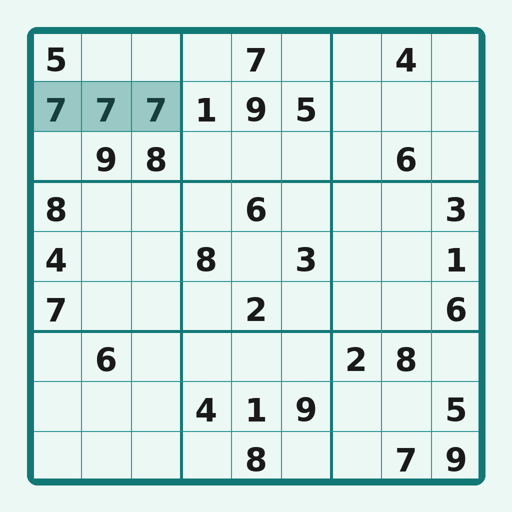 Exercice 3 - Solution grille Sudoku