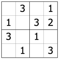 Sudoku 4x4