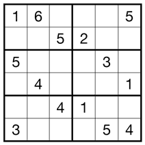 Sudoku 6x6