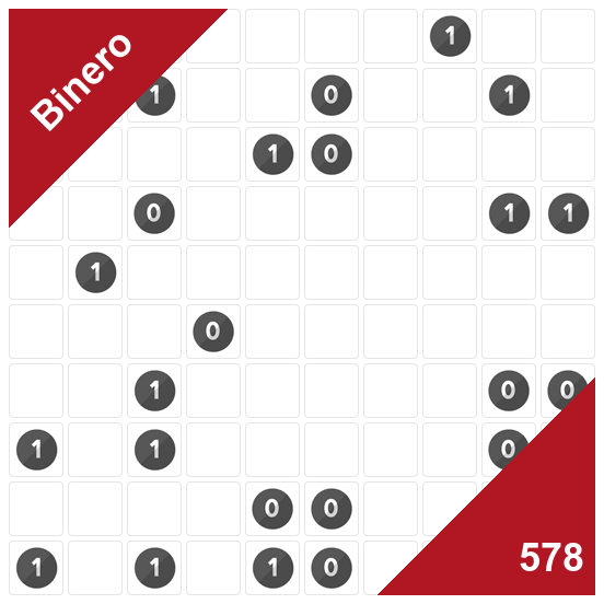 Binero Grilles gratuites du jour à jouer en ligne